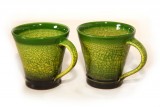 Green Rim Mugs image